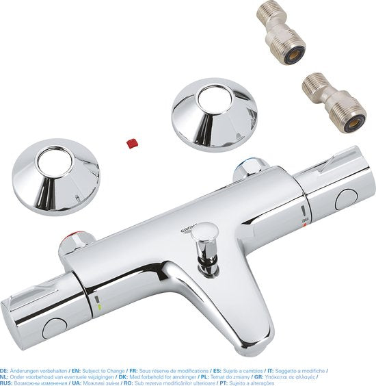 GROHE Grohtherm 800 Thermostatische Badkraan - 15 cm