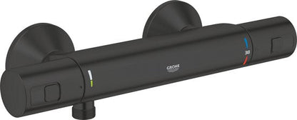 GROHE Precision Start Thermostatische Douchemengkraan in mat zwart